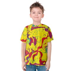 Yellow confusion Kids  Cotton Tee