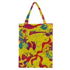 Yellow confusion Classic Tote Bag