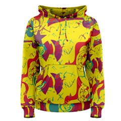 Yellow confusion Women s Pullover Hoodie