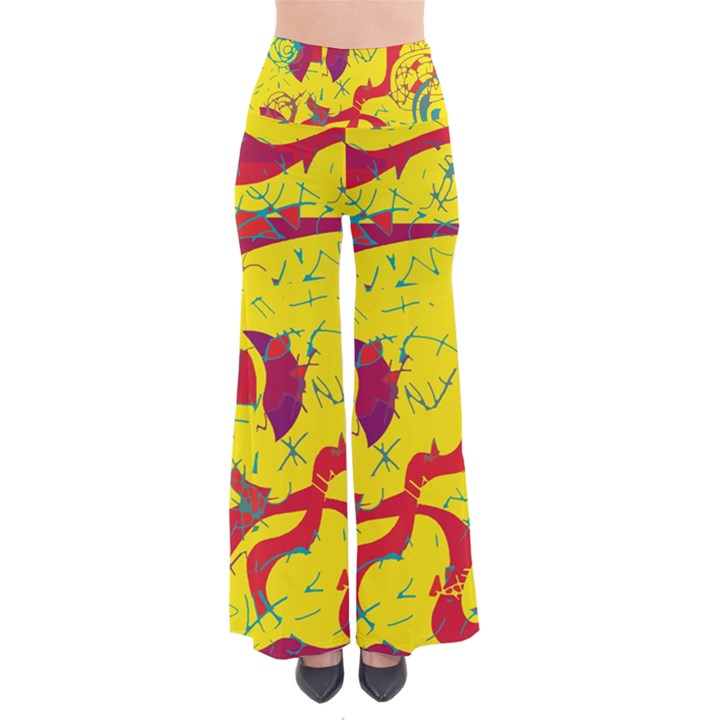 Yellow confusion Pants