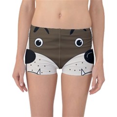 Bulldog Face Reversible Bikini Bottoms by Valentinaart