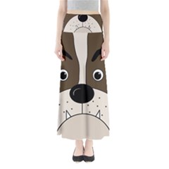 Bulldog Face Maxi Skirts