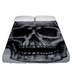 Skull Fitted Sheet (king Size)