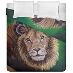 Lion Duvet Cover Double Side (california King Size)