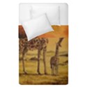 Giraffe Mother & Baby Duvet Cover Double Side (Single Size) View1