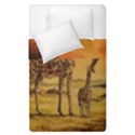 Giraffe Mother & Baby Duvet Cover Double Side (Single Size) View2