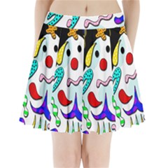 Candy Man` Pleated Mini Skirt by Valentinaart