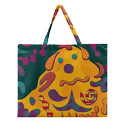 Candy Man 2 Zipper Large Tote Bag