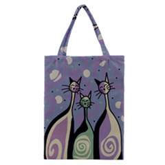 Cats Classic Tote Bag by Valentinaart