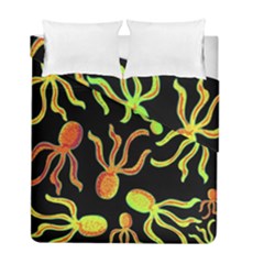 Octopuses Pattern 2 Duvet Cover Double Side (full/ Double Size)