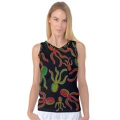 Octopuses Pattern 4 Women s Basketball Tank Top