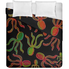 Octopuses Pattern 4 Duvet Cover Double Side (california King Size)