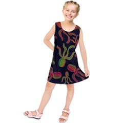 Octopuses Pattern 4 Kids  Tunic Dress