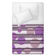 Purple Simple Pattern Duvet Cover (single Size)