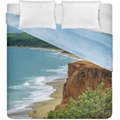 Aerial Seascape Scene Pipa Brazil Duvet Cover Double Side (king Size) by dflcprints