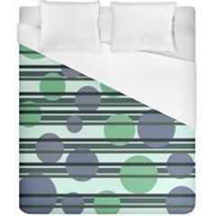 Green Simple Pattern Duvet Cover (california King Size)