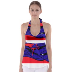 Cool Obsession  Babydoll Tankini Top