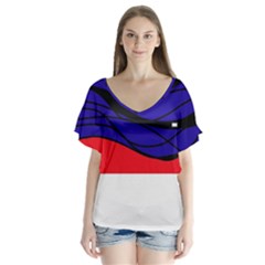 Cool Obsession  Flutter Sleeve Top