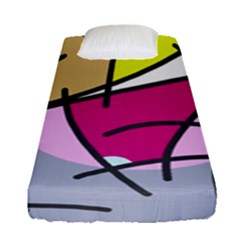 Fair Skater  Fitted Sheet (single Size)