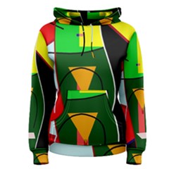 Abstract Lady Women s Pullover Hoodie by Valentinaart