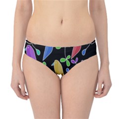 Birds And Flowers 2 Hipster Bikini Bottoms