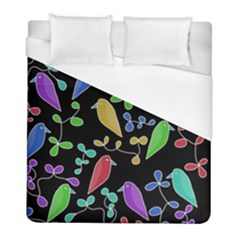 Birds And Flowers 2 Duvet Cover (full/ Double Size)