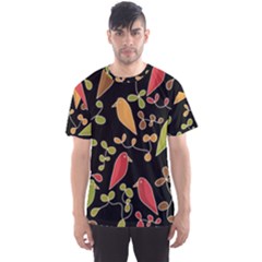 Flowers And Birds  Men s Sport Mesh Tee