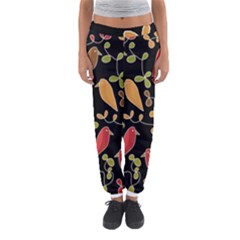 Flowers And Birds  Women s Jogger Sweatpants