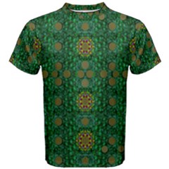 Magic Peacock Night Men s Cotton Tee