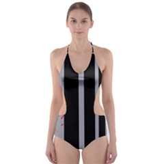 Harmony Cut-out One Piece Swimsuit by Moma