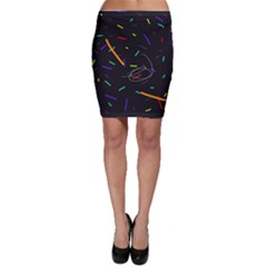 Colorful Beauty Bodycon Skirt