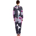 Abstract bird Hooded Jumpsuit (Ladies)  View2