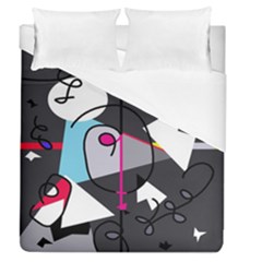 Abstract Bird Duvet Cover (queen Size)