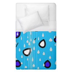 Rainy Day - Blue Duvet Cover (single Size)