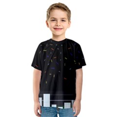 Night Kids  Sport Mesh Tee