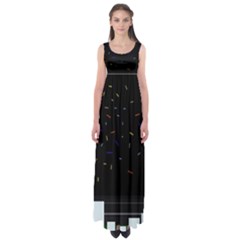 Night Empire Waist Maxi Dress