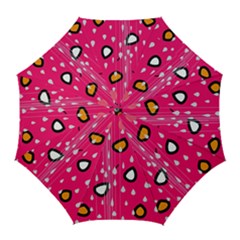 Rainy Day - Pink Golf Umbrellas by Moma