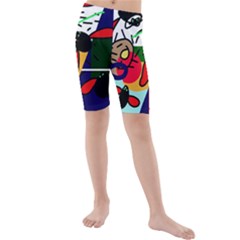 Fly, Fly Kids  Mid Length Swim Shorts