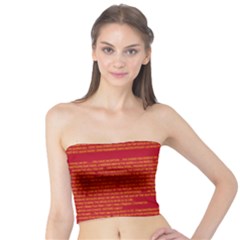 Biography Tube Top by MRTACPANS