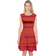 Biography Capsleeve Midi Dress