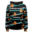 Five orange fish Women s Pullover Hoodie View1