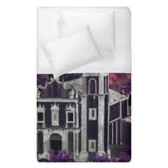 Fantasy Tropical Cityscape Aerial View Duvet Cover (single Size)