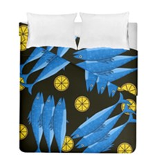 Mackerel Meal Duvet Cover Double Side (full/ Double Size)