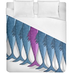 Mackerel Miltary Duvet Cover (california King Size)