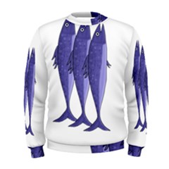 Mackerel  - Purple Men s Sweatshirt