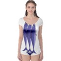 Mackerel  - purple Boyleg Leotard  View1