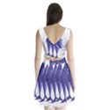 Mackerel  - purple Split Back Mini Dress  View2