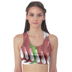 Mackerel Military 2 Sports Bra