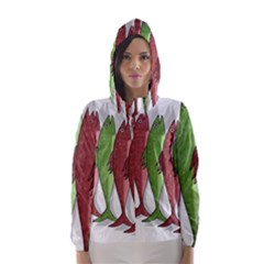 Mackerel Military 2 Hooded Wind Breaker (women)