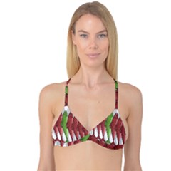 Mackerel Military 2 Reversible Tri Bikini Top